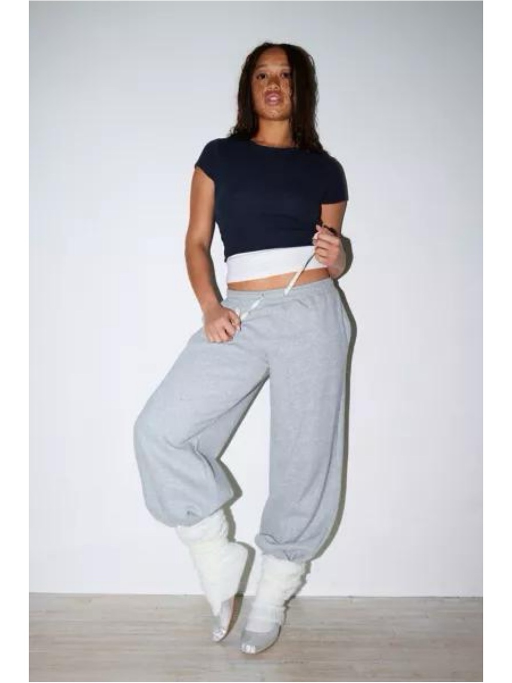 Out From Under Brenda Joggers Gray Large Urban Outfitters